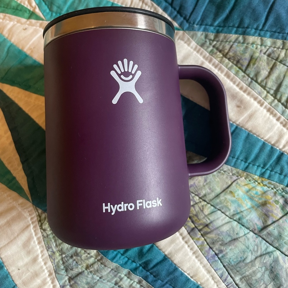 Hydroflask 24oz Mug in Purple